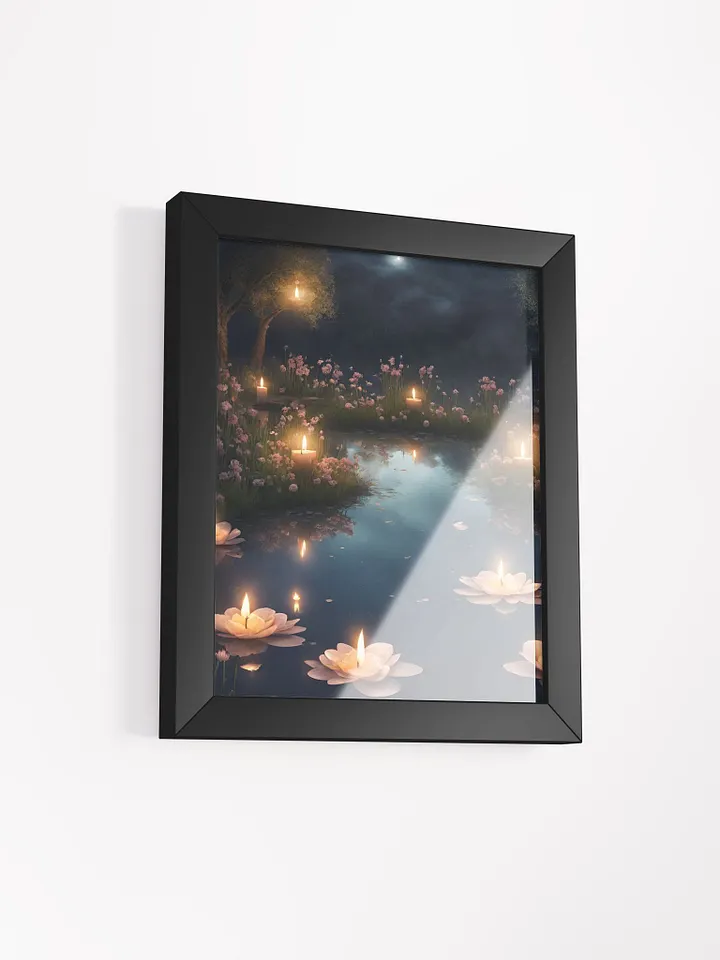 Floating Votives Framed Art product image (9)