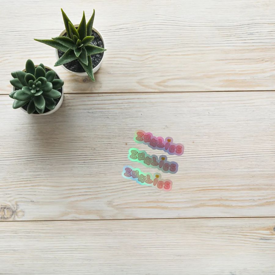 Holographic Boobies Stickers product image (8)