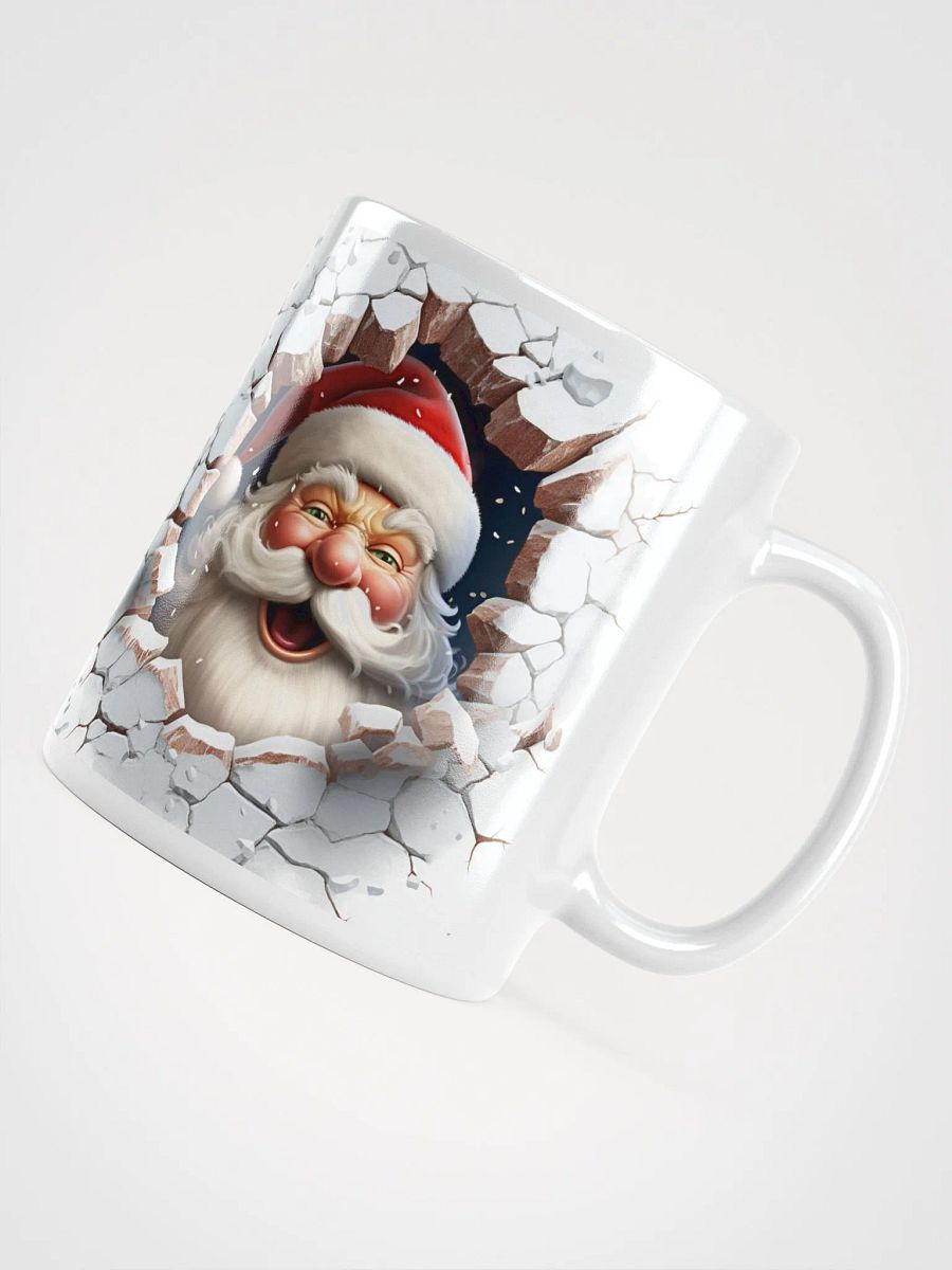 Santa Breakthrough 3D Christmas Mug - Jolly Double-Sided Illusion product image (12)
