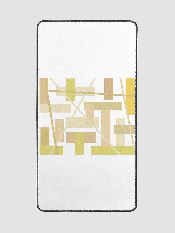 Black Background Golden Geometric Square Rectangle Line Pattern product image (2)