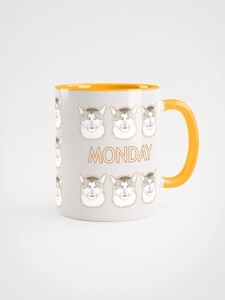 Monday Cat Mug product image (1)