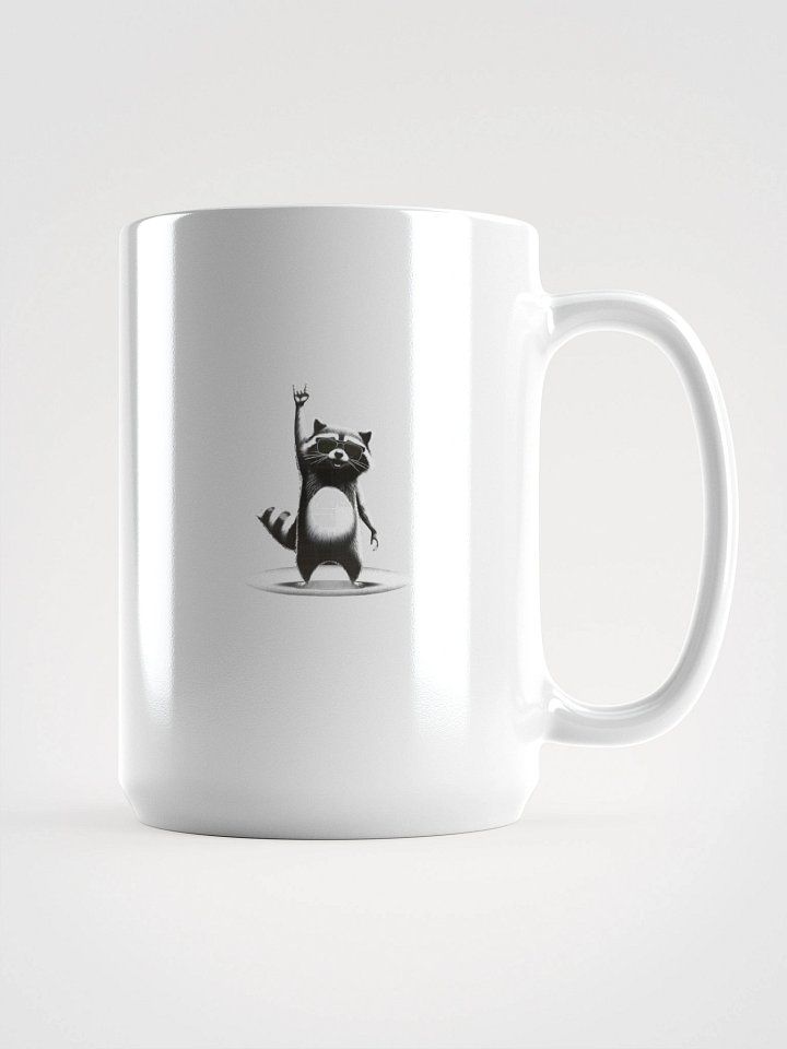 Retro Raccoon Rock Music Gift Men Kids Women Funny Raccoon T-Shirt product image (1)