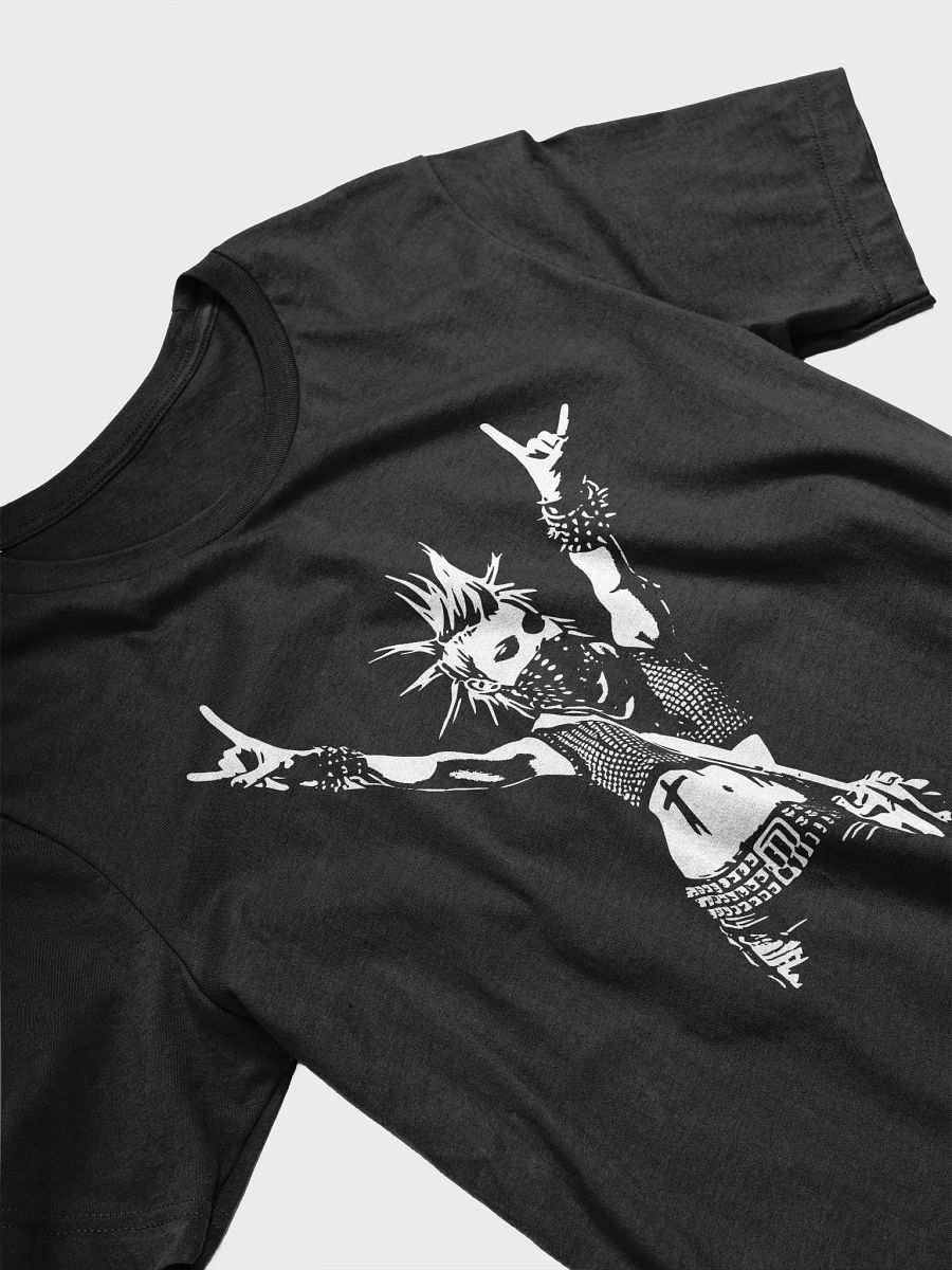 Punk Hand Horns Punk Rock Girl Graphic Unisex T-Shirt product image (4)