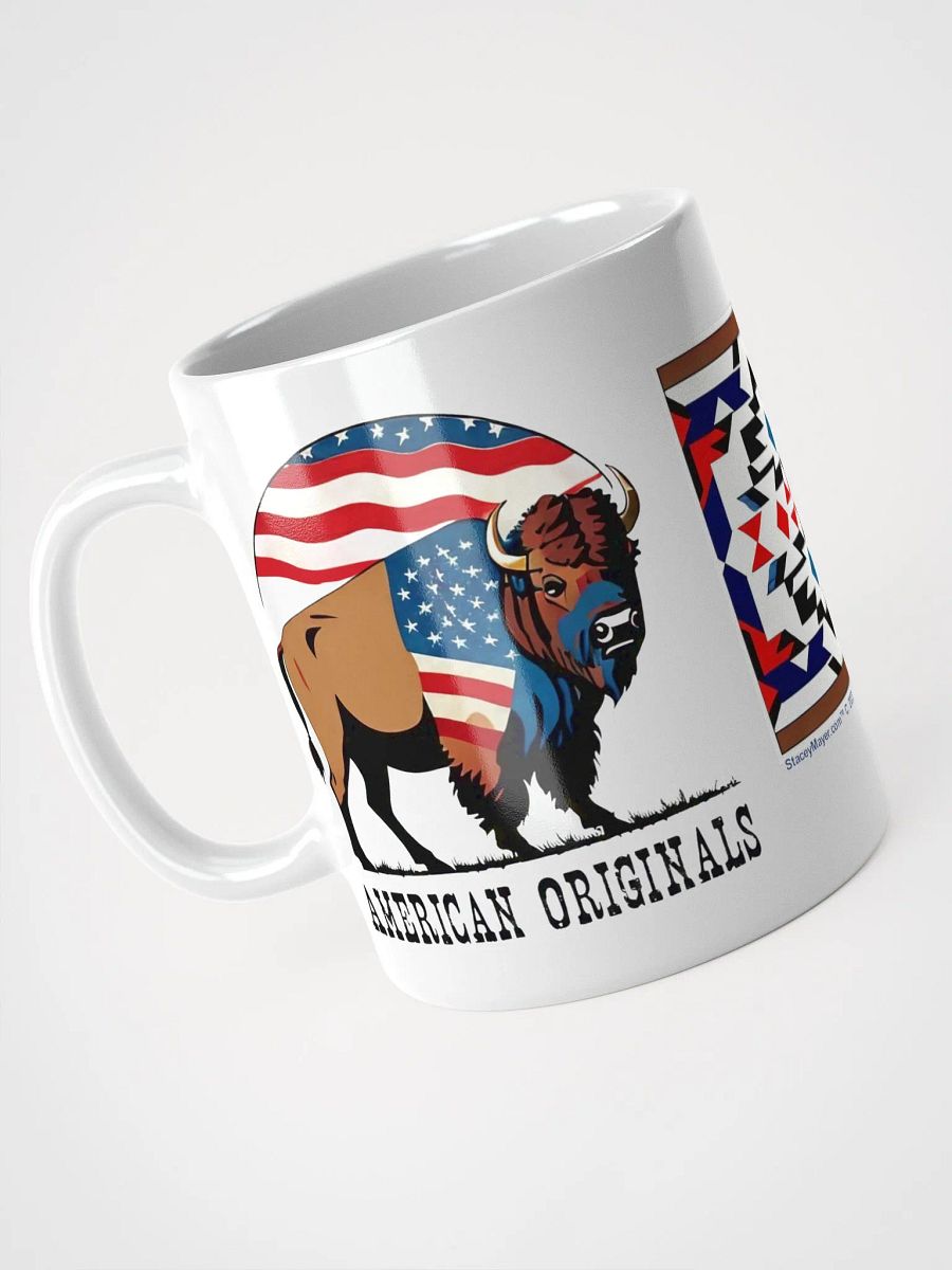 American Originals Bison Glossy White Mug product image (5)