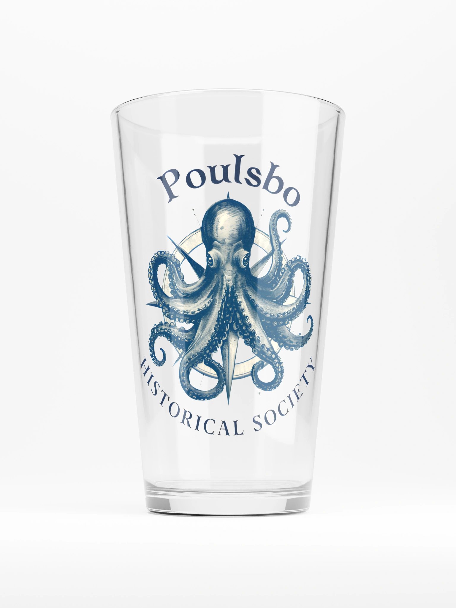 Nautical Octopus Shaker Pint Glass product image (1)