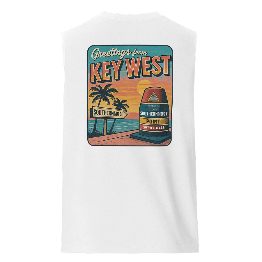 Key West Southernmost Point Men's Tank Top product image (4)