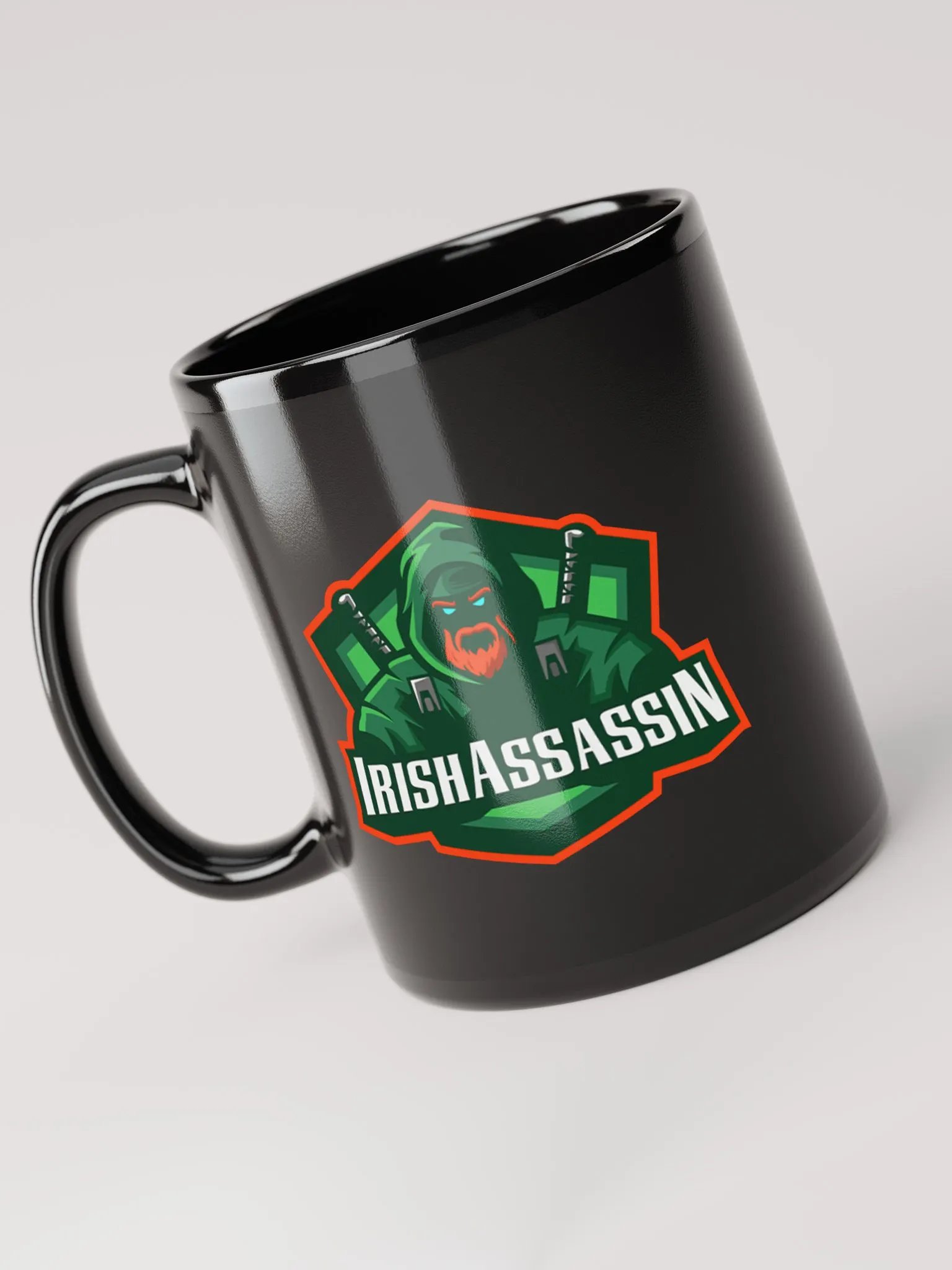 IrishAssassin Mug (Black) product image (3)