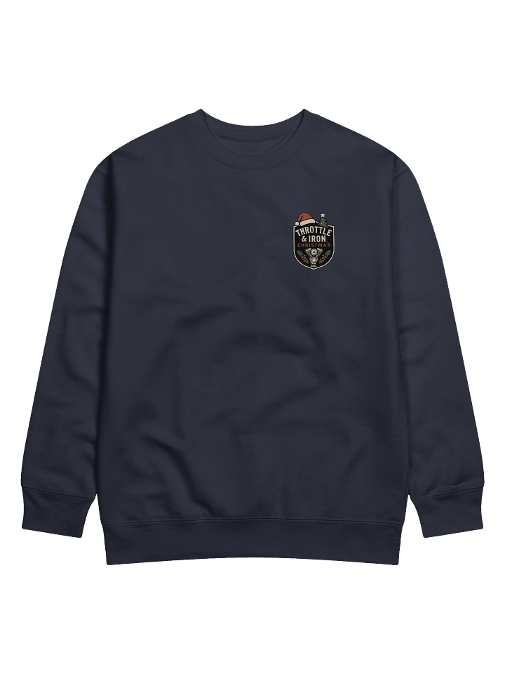 Throttle & Iron “No Silent Nights with These Pipes” Pocket Sweatshirt product image (2)