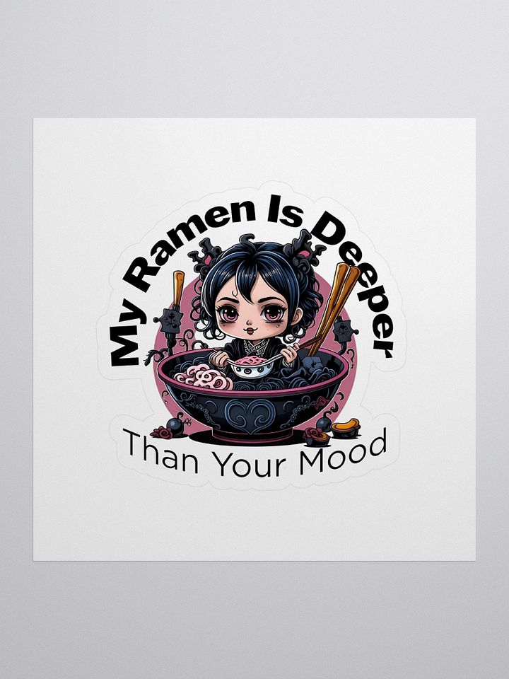 Gothic Noodle Dream Kiss-Cut Stickers product image (1)