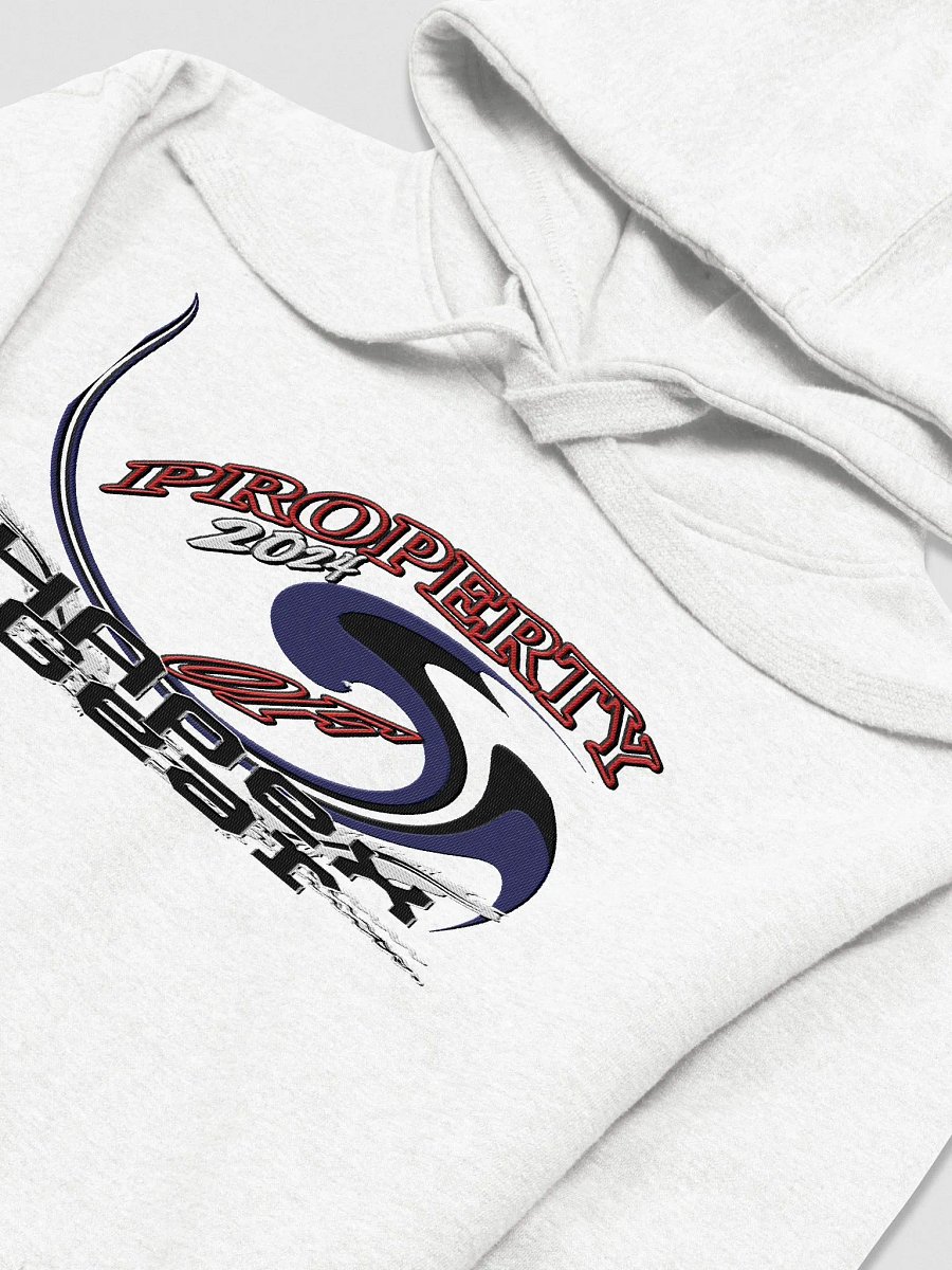 Updated New - Unisex Premium Hoodie - Property Of HApex Gear 2024 - Embroidered - With Black HApex Gear Black Logo product image (3)