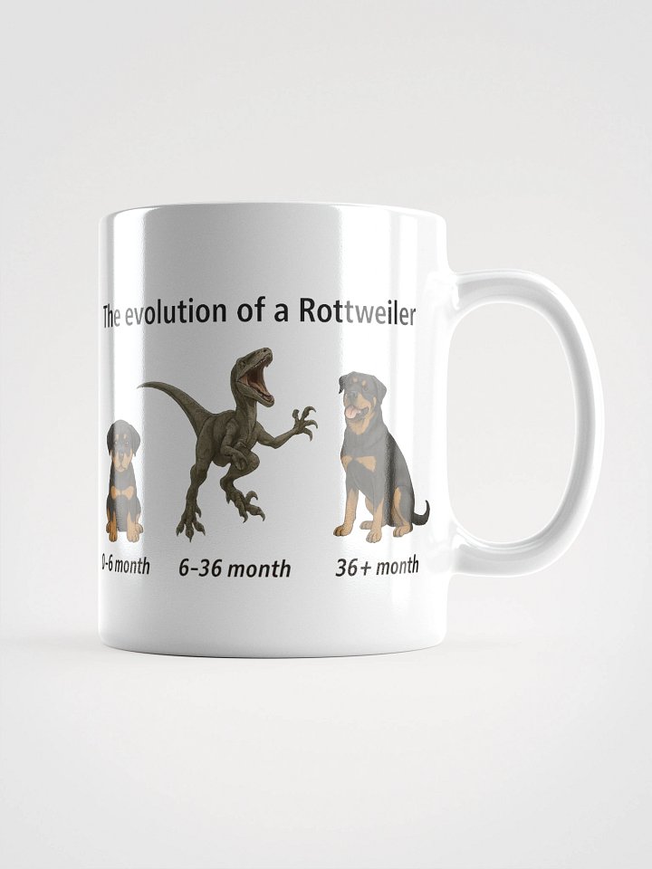 The Evolution of a Rottweiler - Mug product image (1)