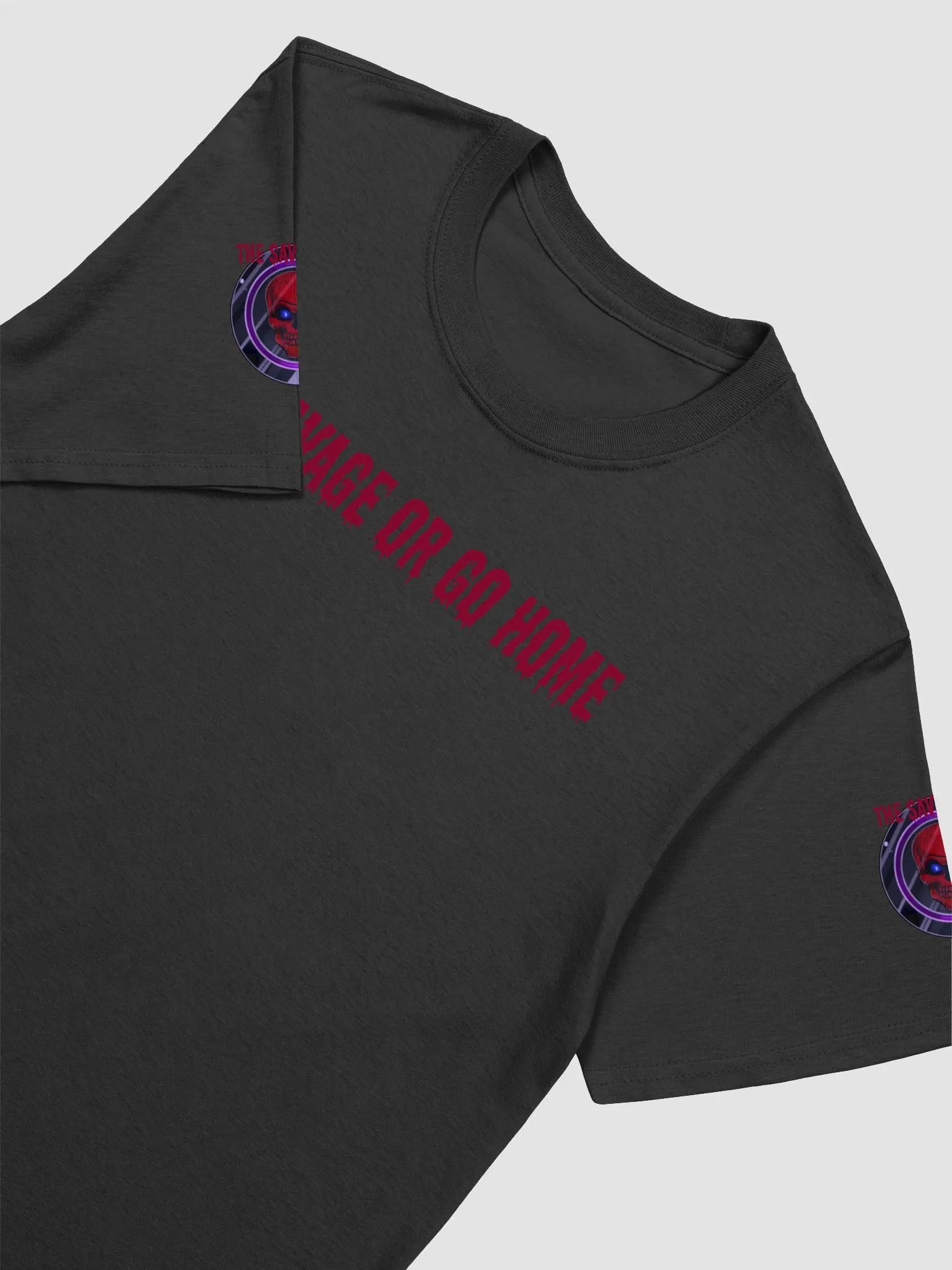 Red Slogan Supersoft Tshirt product image (3)
