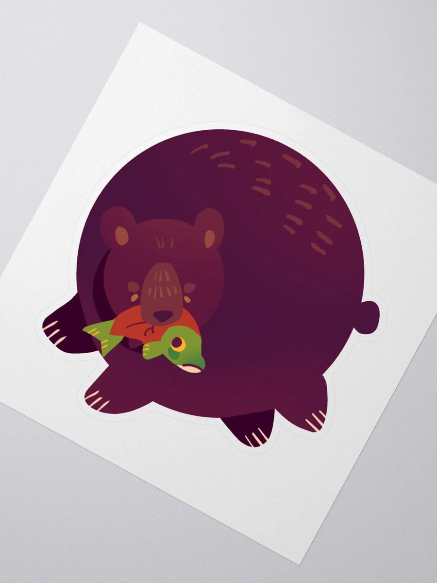 Salmon Slammin' Sticker product image (2)
