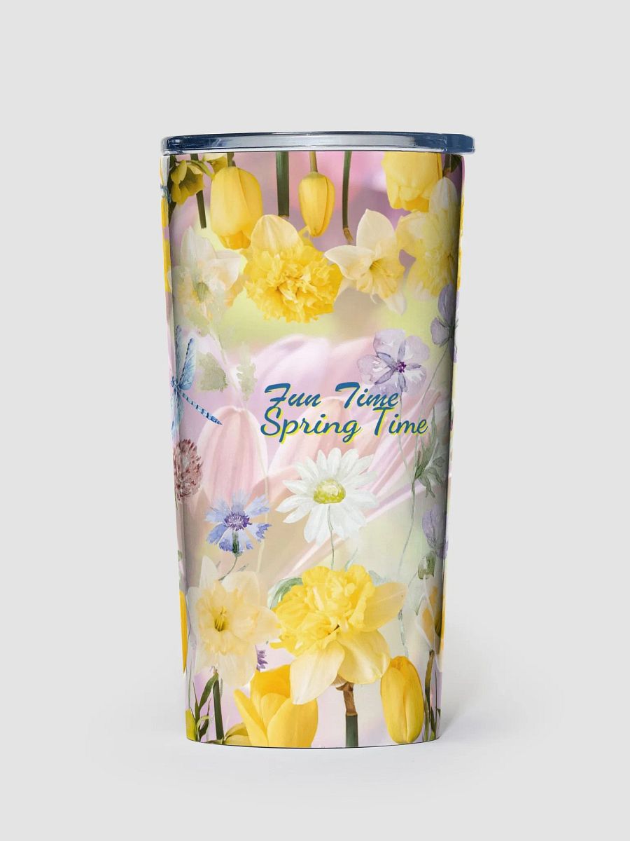 Springtime 20oz Stainless Steel Tumbler mothersday gift for moms daughters wife product image (1)