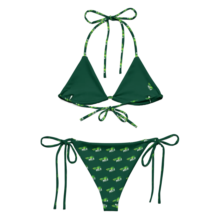 MSLA Green String Bikini product image (8)