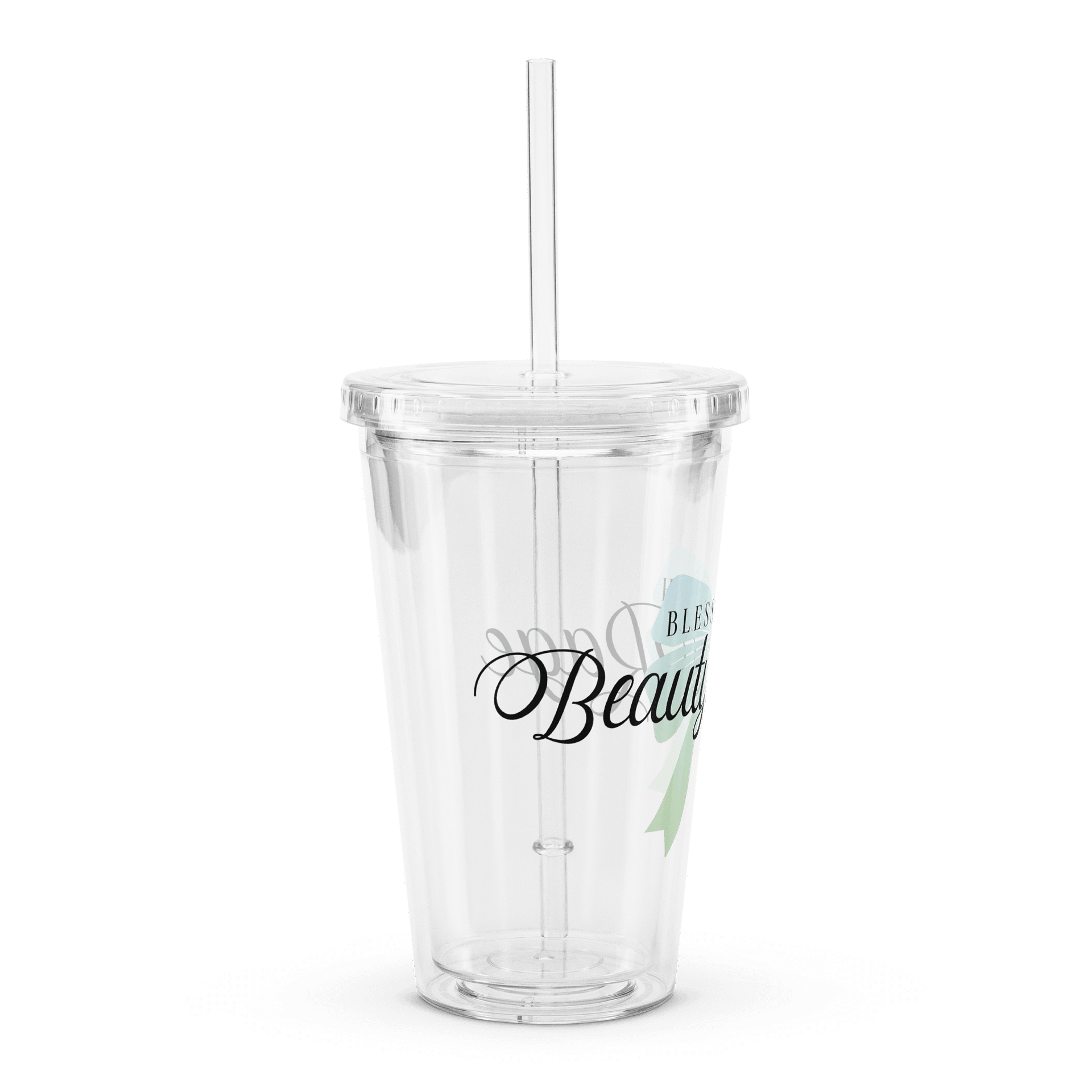 Beauty & Rage - Clear Plastic Tumbler product image (3)