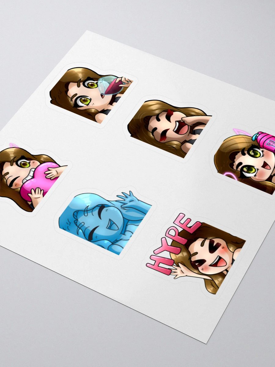 LaBlueDahlia Emote Sticker Sheet product image (8)