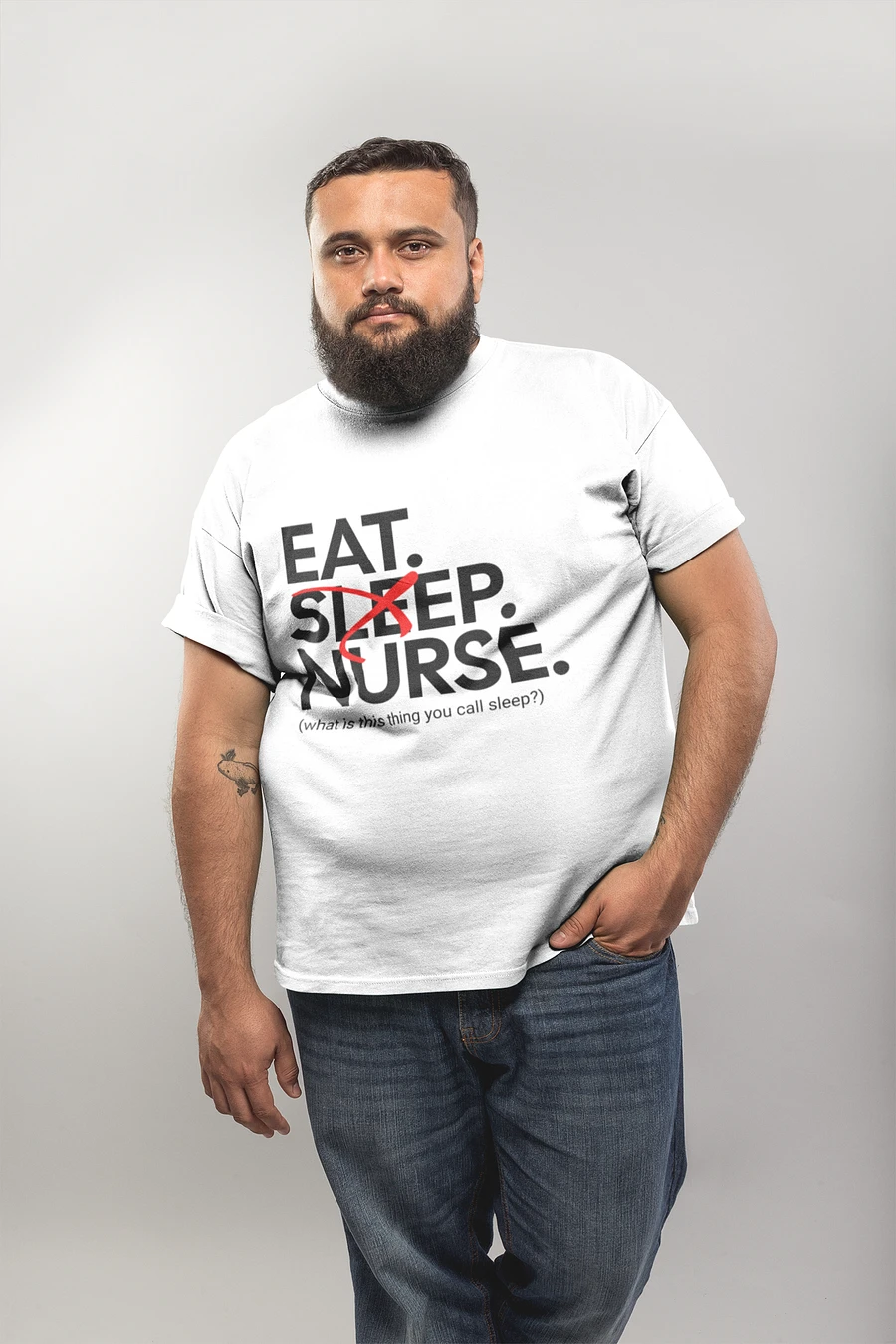 Eat Sleep Nurse T-Shirt (Light) product image (22)