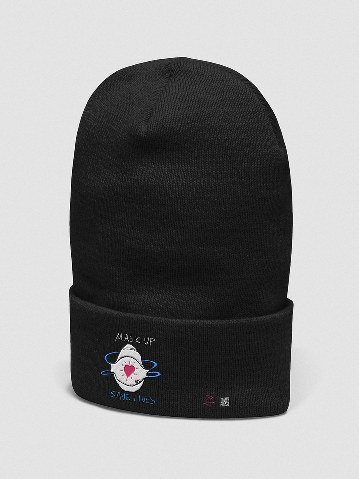 Mask Up Save Lives beanie product image (8)