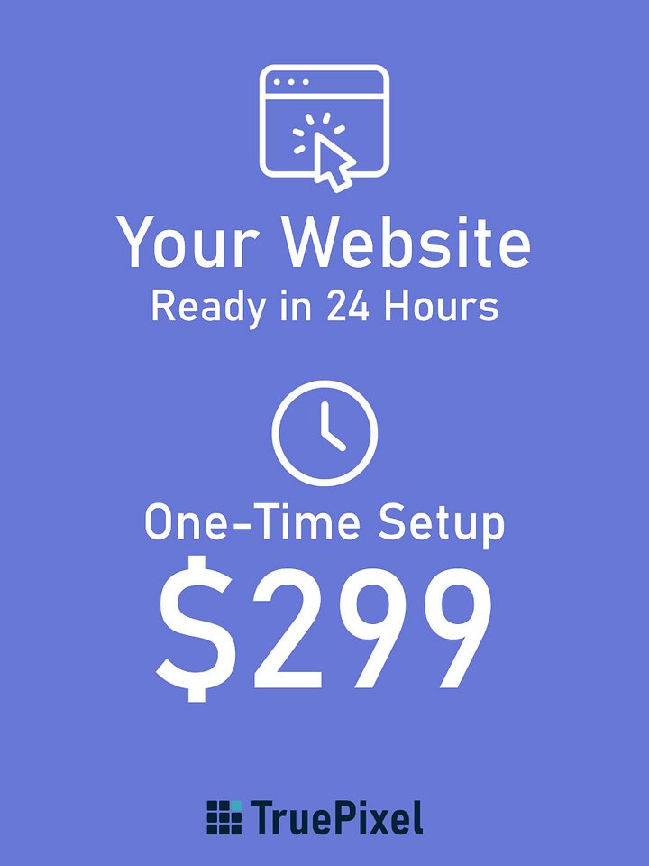 Professional Website Setup | One-Time Fee product image (1)