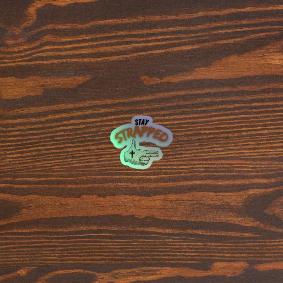 Stay Strapped Sticker product image (5)