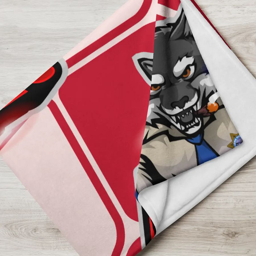 CHP Officer 20 Emblem Throw Blanket product image (17)