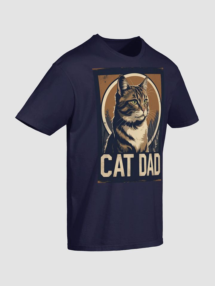 Cat Dad Pride – Rugged Feline Art product image (10)