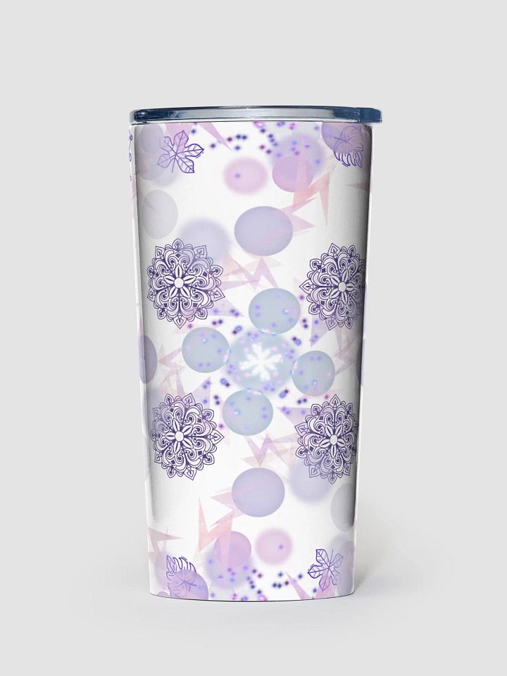 Lilac Mandala Stainless Steel Tumbler product image (2)