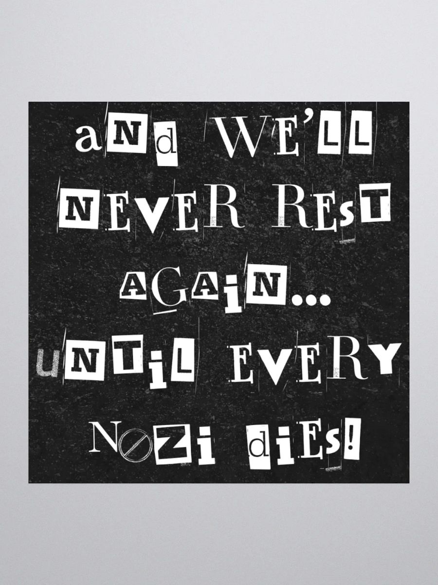 Resist Hate Sticker product image (1)
