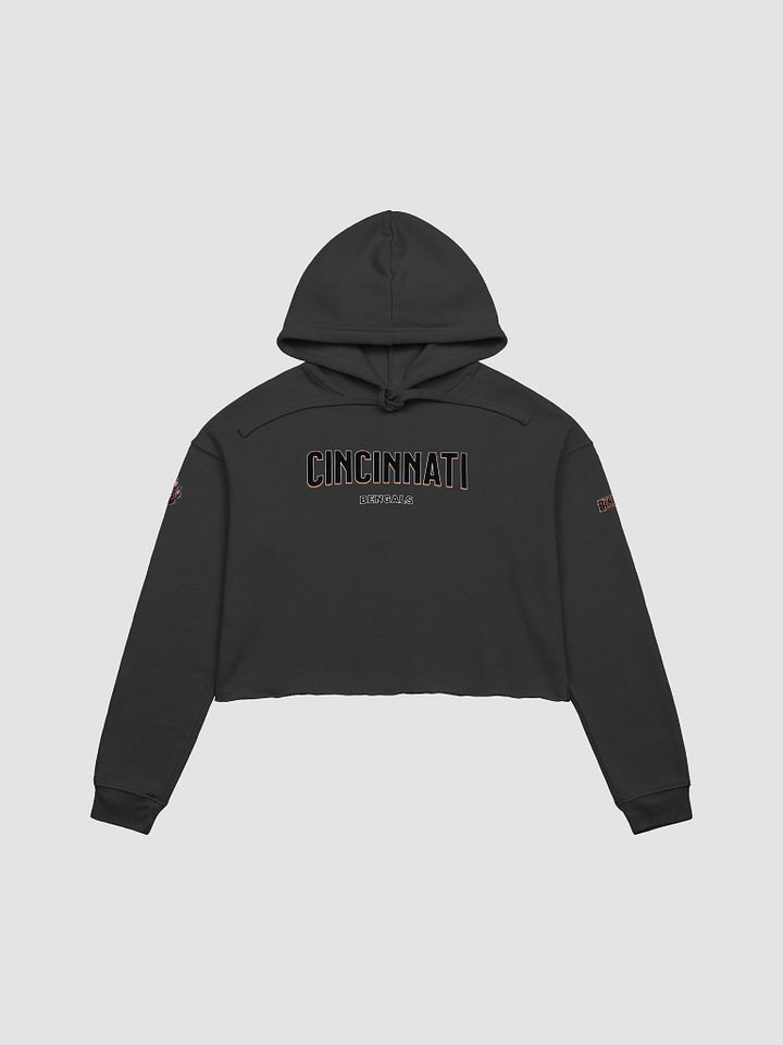 Cincinnati Bengals Tiger Pride Crop Hoodie | NFL Home Locker product image (1)