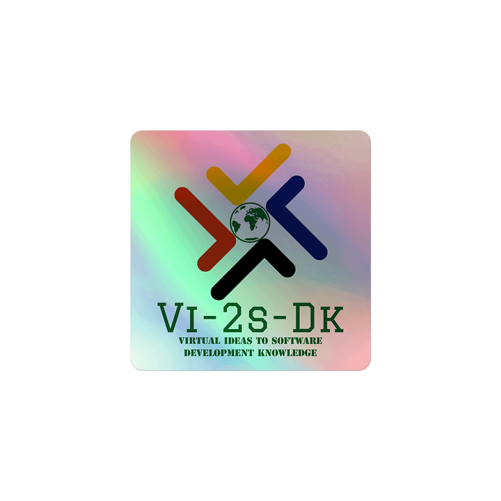 Vi-2s-Dk Holographic Arrow Sticker Set product image (1)