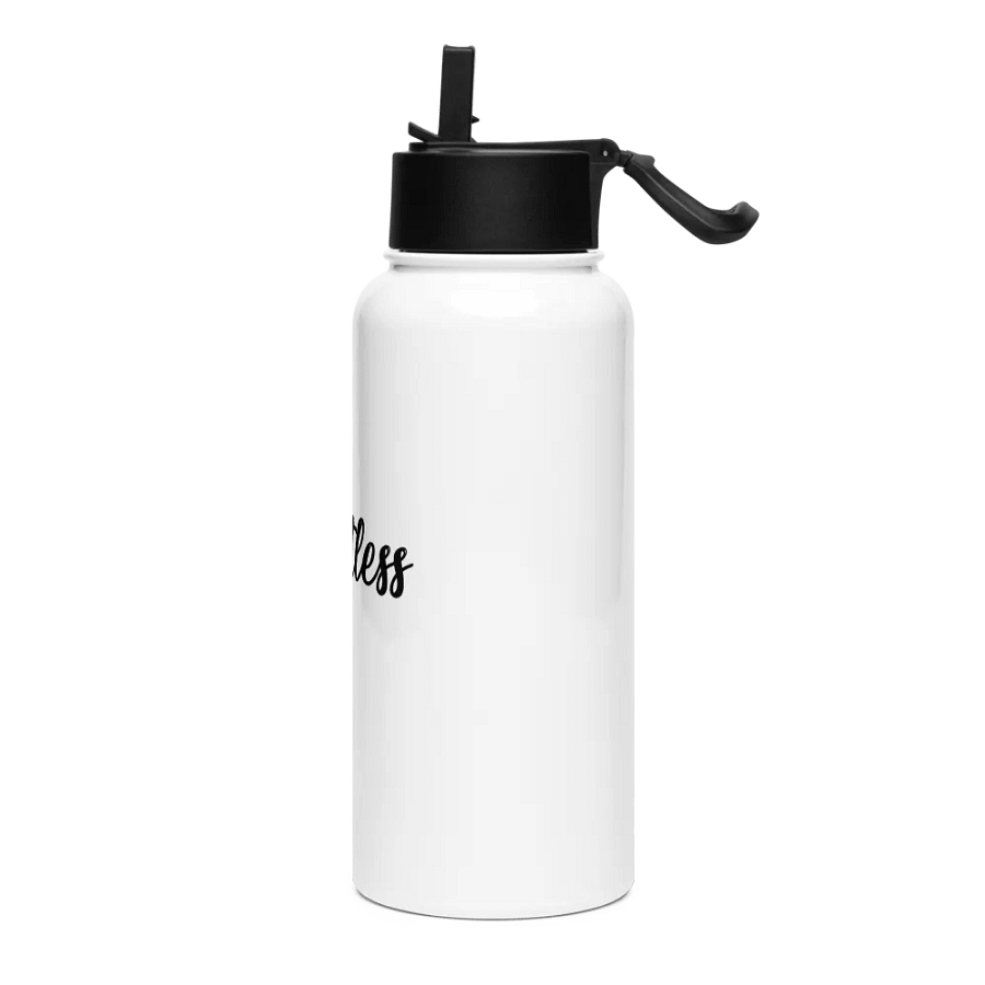 Elite - Effortless Stainless Steel Water Bottle with a Straw Lid product image (3)
