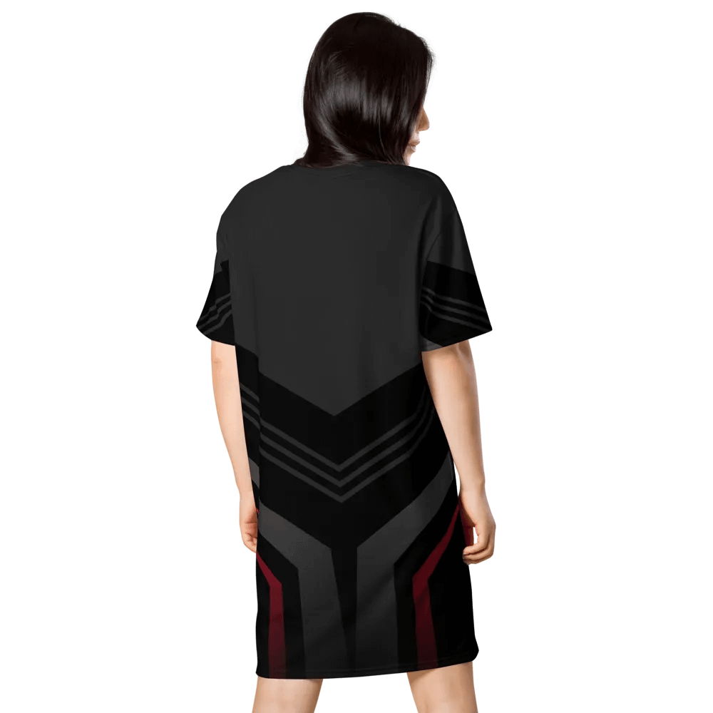 All-Over Print T-Shirt Dress product image (2)