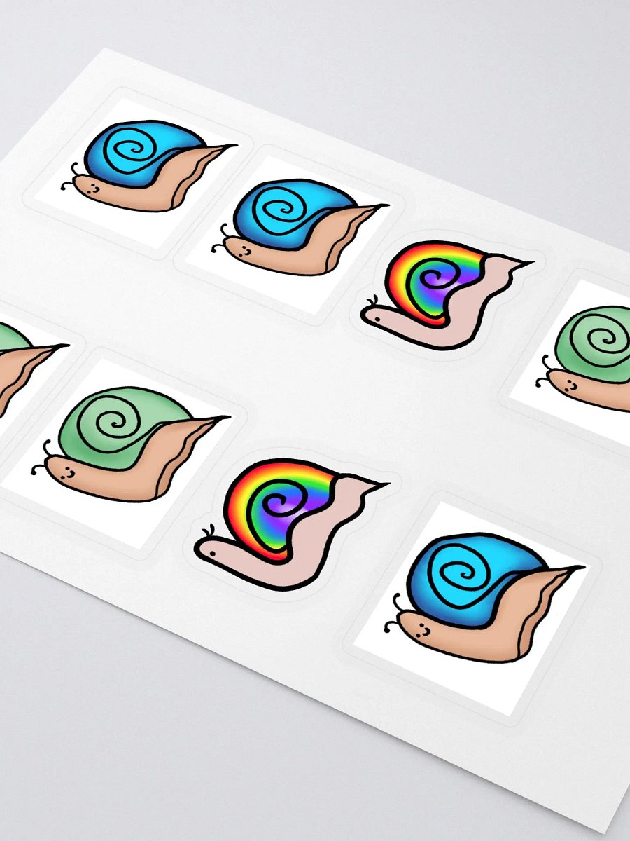 Snail Sticker Sheet product image (2)