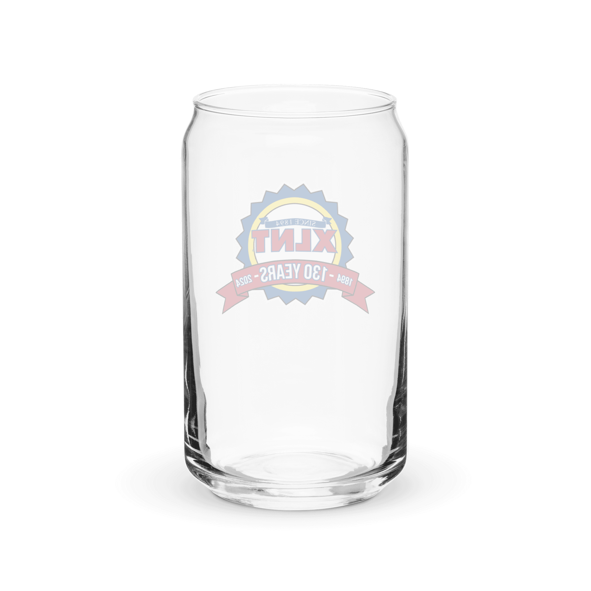 XLNT Foods Can Anniversary Logo Glass product image (2)