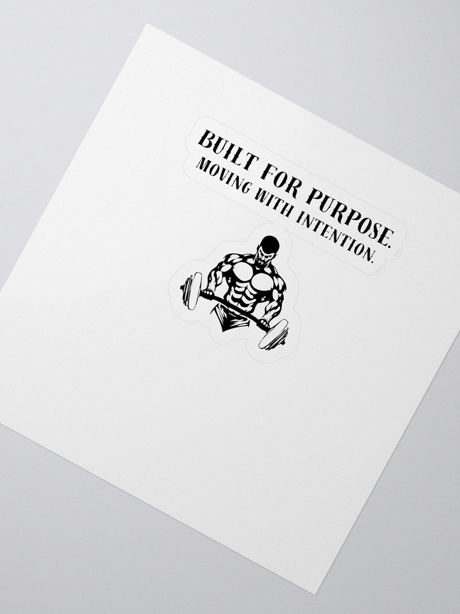 Built For Purpose - Sticker product image (2)