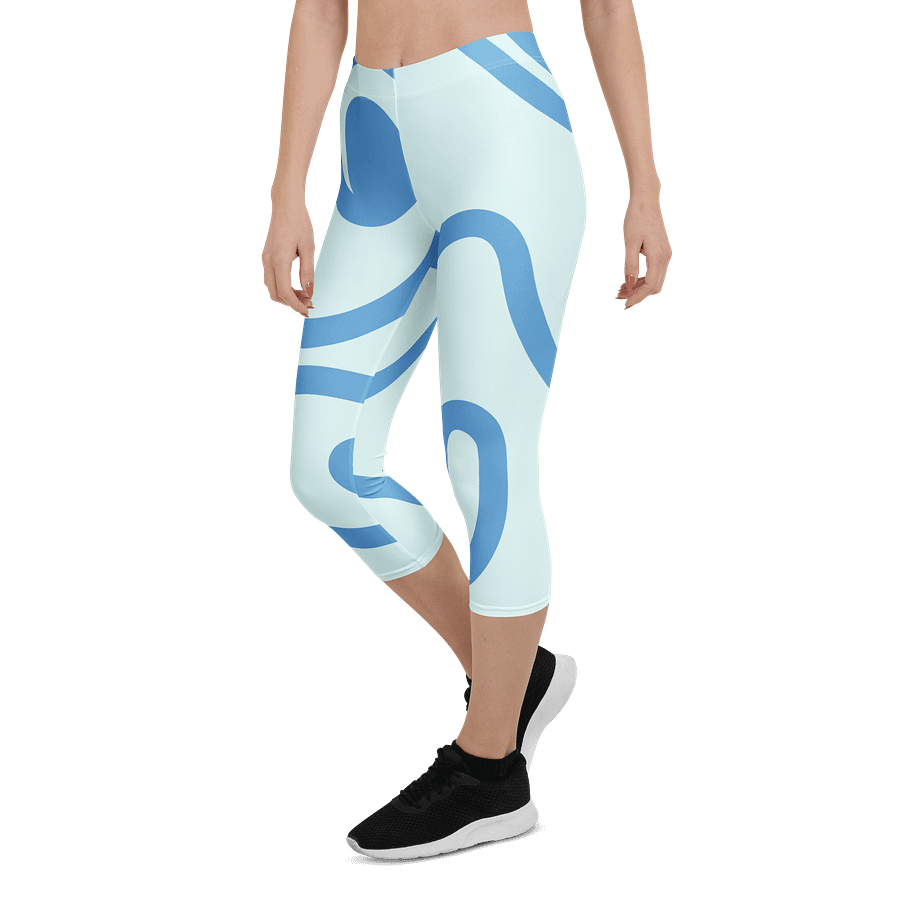 Zabu Squiggle ¾ Length Leggings product image (6)