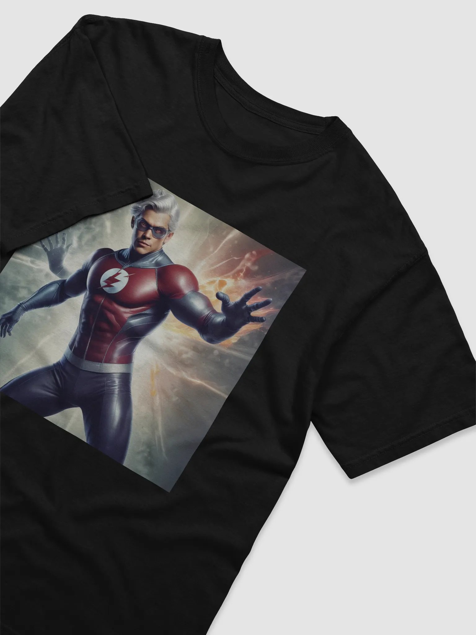 FlashQuicksilver (DC Universe/Marvel Universe) - Comfort Colors Garment-Dyed Heavyweight Oversized T-Shirt product image (3)