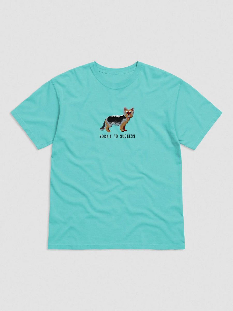 Yorkie to Success T-Shirt(Embroidered) of a Yorkshire Terrier product image (4)