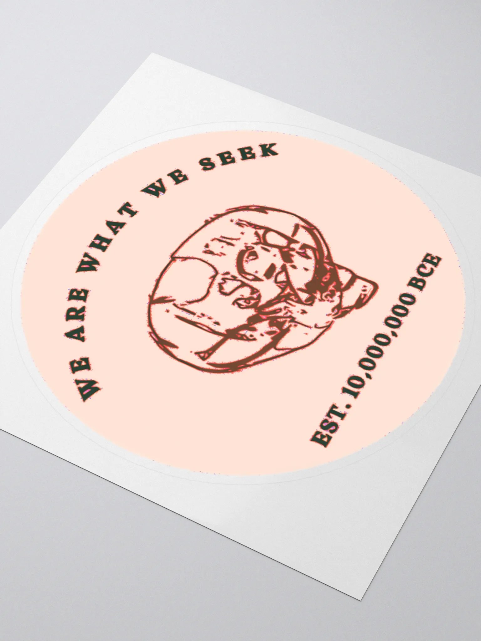 Our Logo Design Kiss Cut Stickers product image (3)