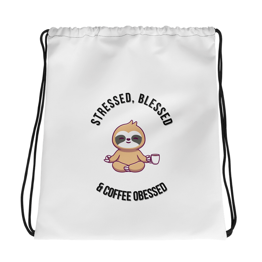 Sloth Serenity Drawstring Bag product image (1)