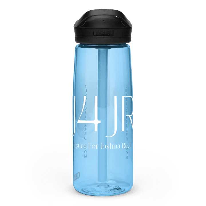 Pixelated Monogram Sports Water Bottle product image (1)