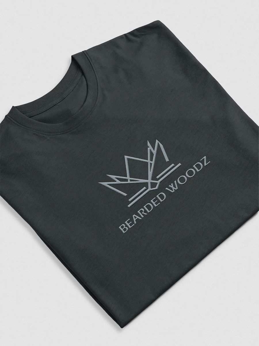 Men's Bearded Woodz T-Shirt (Grey Embroidery) product image (4)