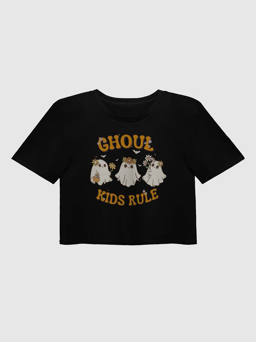 Ghoul Kids Rule Crop Top product image (1)