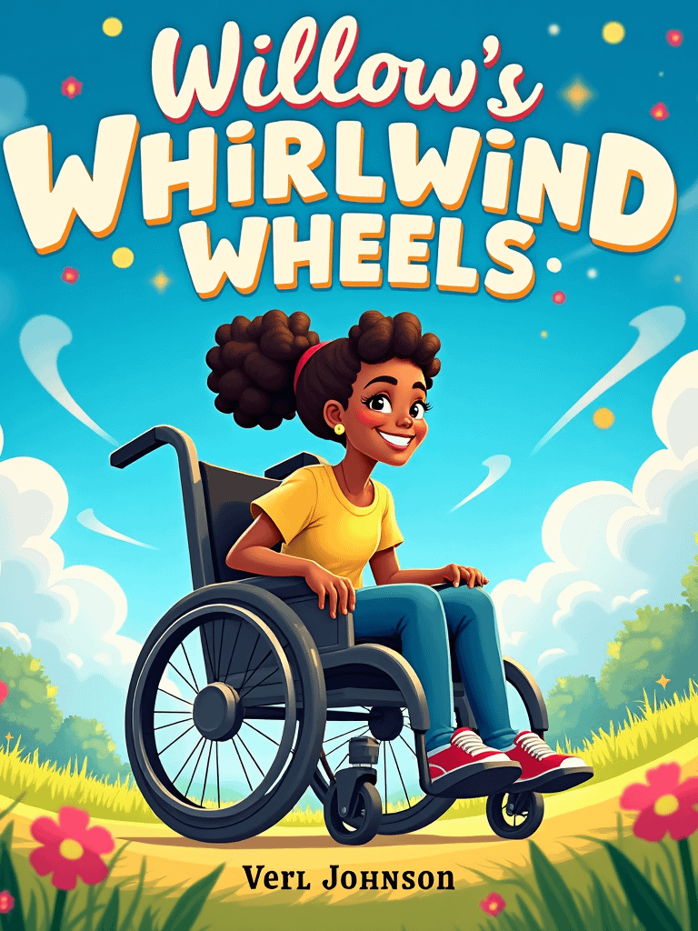 Willow’s Whirlwind Wheels: A Heartwarming Picture Book About Disability, Confidence & Friendship (Ages 3-7) product image (1)