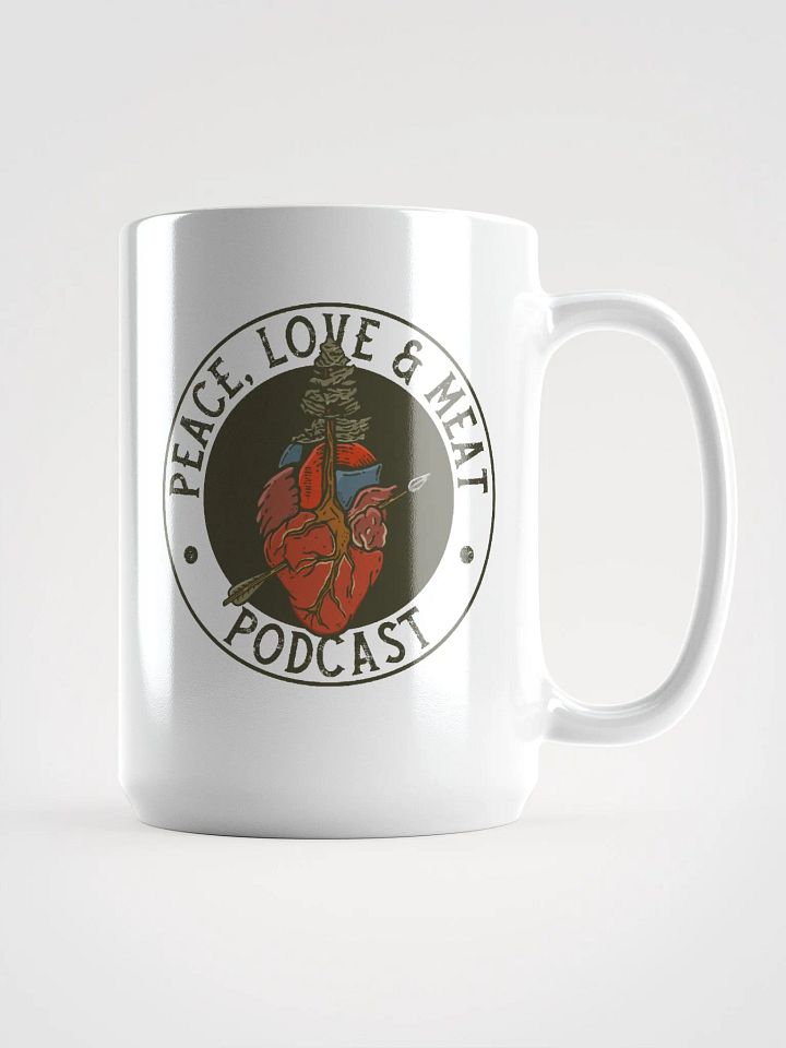 Peace, Love, and Meat Mug product image (1)