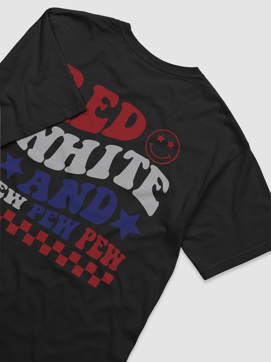 Patriotic Pew Pew Graphic Tee product image (21)