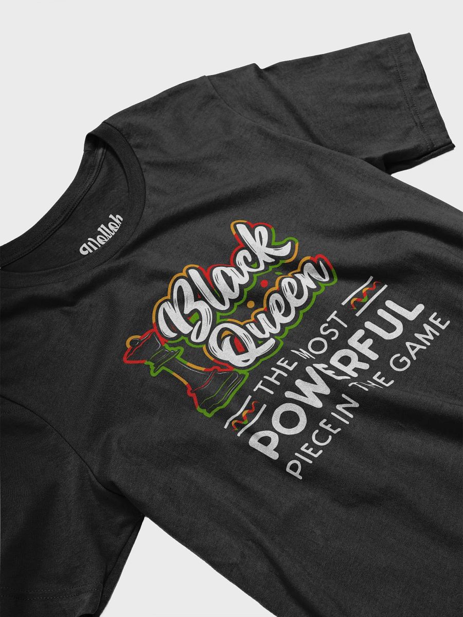 Black Queen T-Shirt – Black pride Juneteenth Meets Chess Strategy product image (4)