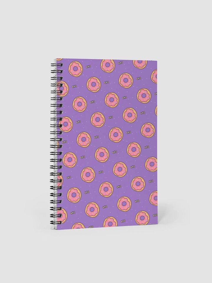 Sweet Treats Donut Notebook - Purple product image (1)