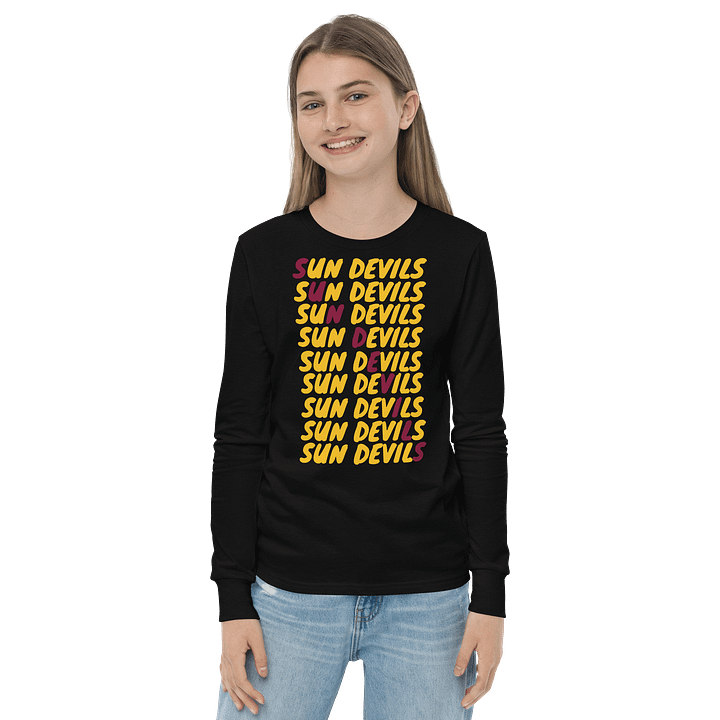 Sun Devil Bryant Vibes - Youth Long Sleeve Tee product image (3)